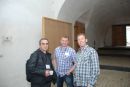 Vardan, Ian and Pete debating in the TC hall