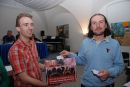 Nico Marconi and Alexandar Kirkovski during the elections