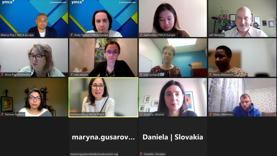 meeting with huston ymca