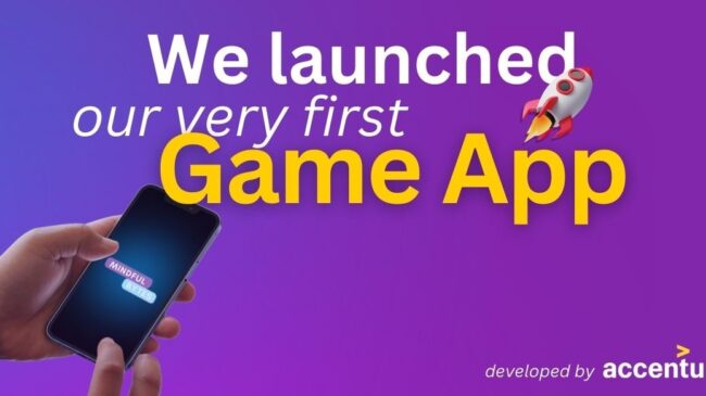 We are launching our very first GAME – 1