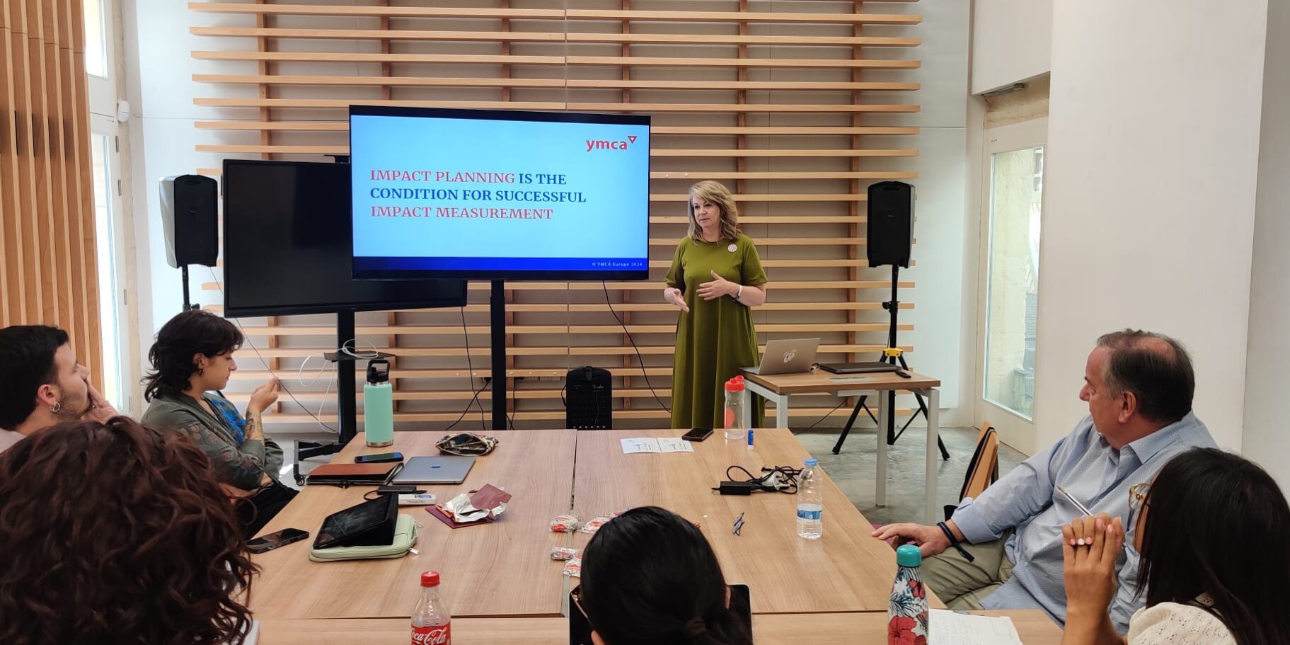 YMCA Malta staff meeting