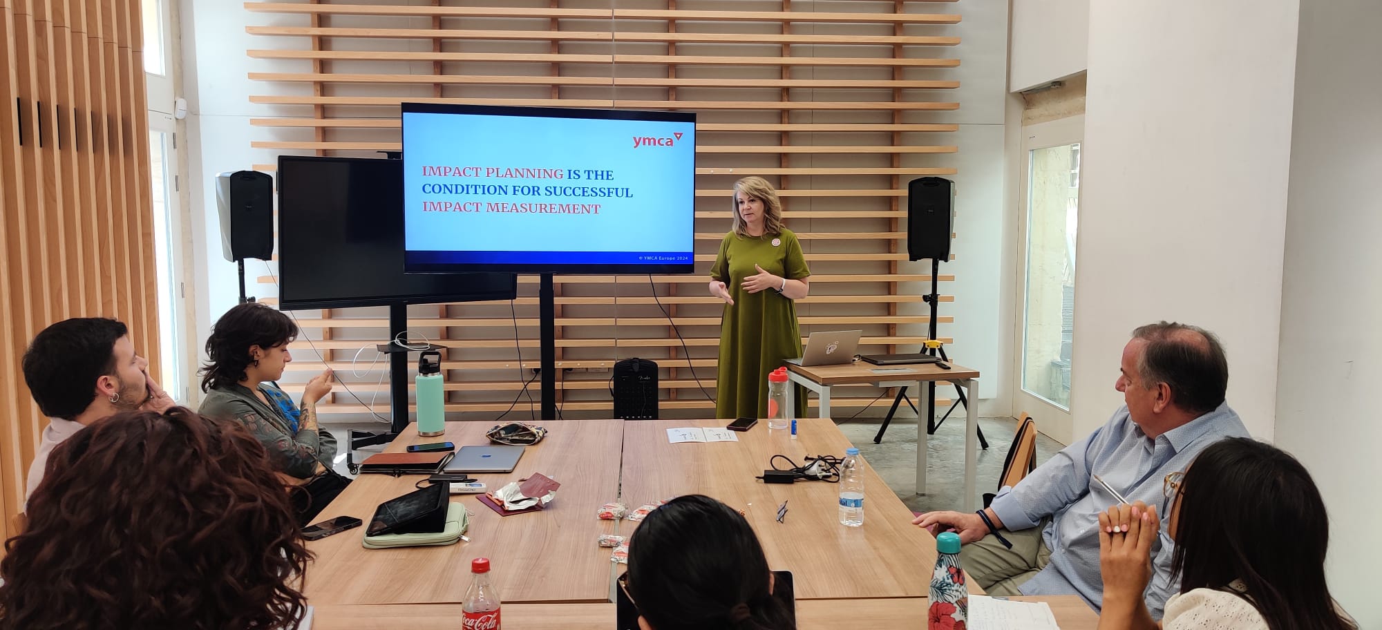 YMCA Malta staff meeting