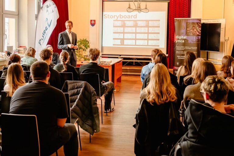 Lights, Camera… Impact! PulseZ Inspires Young Media Creators in Slovakia