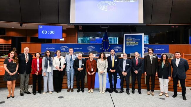 YMCA at EU Parliamennt